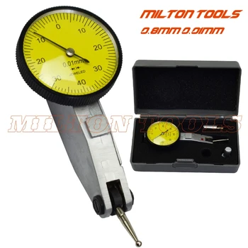 0-0,8 мм, мащабът на ниво от 0.01 мм, прецизна метрична ръководства под формата на ласточкиного на опашката, индикатор за тестване на циферблата, показател за измерване на Инструмента