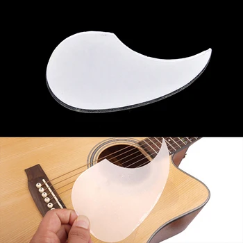 1 предмет, акустична китара, прозрачна водосливная обвивка, самоклеящийся невротрансмитер, предпазител за невротрансмитер, PVC, самоклеящийся невротрансмитер
