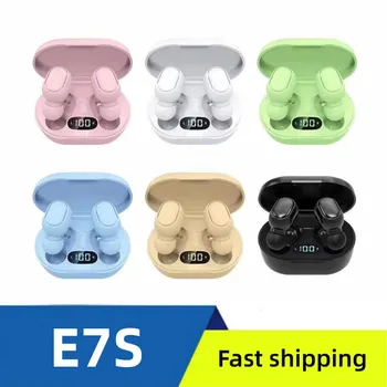 10 бр. на едро, безжични слушалки TWS E7S, Bluetooth-слушалки 5.0, стерео слушалки, слушалки с микрофон за Iphone Xiaomi