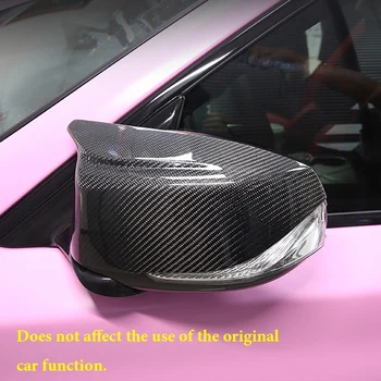 2 бр. Странично Огледало на Колата Покриване на Огледалото за Обратно виждане Шапки са Подходящи За Infiniti QX30 Q50S Q50 Q60 Q70 2014-2021 Автомобилни Аксесоари