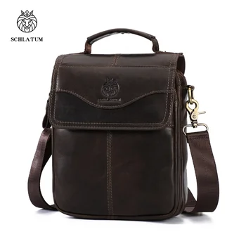 2023 Мъжки дизайнерска чанта Луксозна чанта през рамо за мъжа Модерен мъжки чанти от естествена кожа с панти капак, чанта-прашка, чанта-месинджър