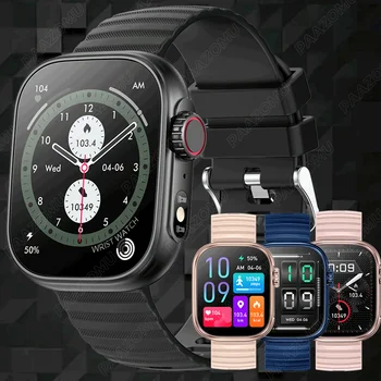 2023 новите смарт часовници с фенерче 2.0 инча, Bluetooth-предизвикателство, външни умни часовници, монитор здраве, водоустойчив спортен часовник за Android и IOS
