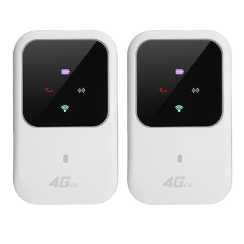 2X Преносим LTE 4G WIFI рутер 150 Mbps mobile broadband точка за достъп SIM отключени Wifi модем 2,4 G безжичен рутер