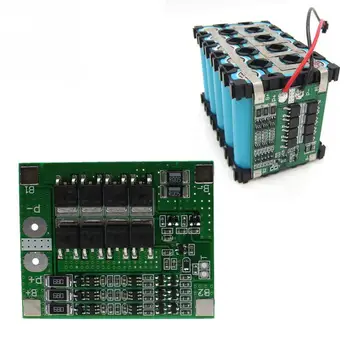 3S 30A 12 V литиево-йонна батерия 18650, пакети BMS, такса защита на печатна платка, баланс на интегрални схеми, електронен модул
