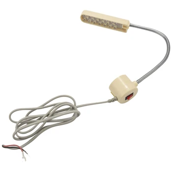 6X20 led лампи 220v за шевни машини, работна лампа, led лампа магнитен тип