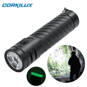 CORKILUX CX3 21700 EDC фенерче USB C Акумулаторни высокомощные led светлини приспособления за самозащита Авариен лампа за къмпинг