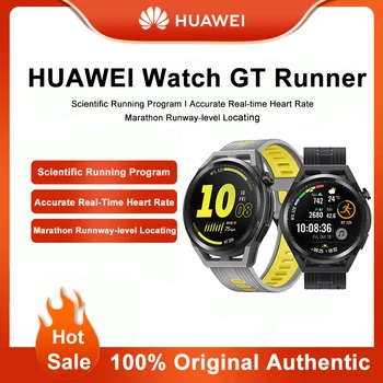 Huawei Watch GT Runner Умен Часовник Bluetooth Предизвикателство Водоустойчив Научна Програма За Бягане В Реално Време, Сърдечната Честота Мъжки Спортен Гривна