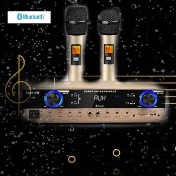 KYYSLB 220 100 W * 2 D62 KTV K Song Аудио Вграден Усилвател Bluetooth Професионален Усилвател на звука за домашно кино с Висока мощност
