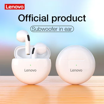 Lenovo LivePods HT38 TWS Bluetooth слушалки, Мини безжични слушалки с микрофон за спорт Водоустойчиви слушалки 9D Stere