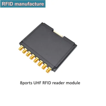 UHF пасивен 8-портов считывающий модул UHF RFID считывающий модул TCP/IP интерфейс 188*132*25 мм с английски SDK uhf tag проба карта