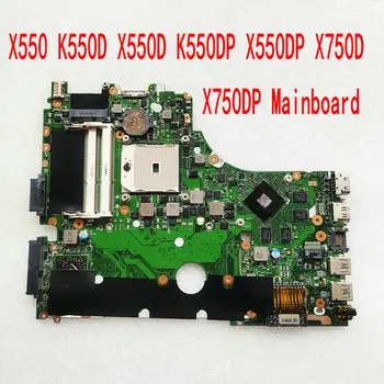 X750DP Основна такса за ASUS X550 K550D X550D K550DP X550DP X750D дънна Платка на лаптоп X550 X750 Тетрадка rev2.0