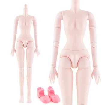 Аксесоари 1/3 BJD, подвижни стави, тялото кукли 60 см, бяла / розова кожа, дамски обувки, аксесоари, играчки