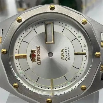 Аксесоари за часовници калъф и верига за марката Ориент са подходящи 46941 46943 Механичен механизъм, каишка от стомана 316L 39 мм Корпус водоустойчив до 50 метра