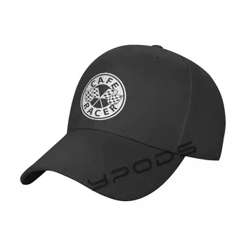 Бейзболна шапка CAFE RACER, обикновена модни регулируеми шапки за почивка, мъжки и дамски шапки, шапки