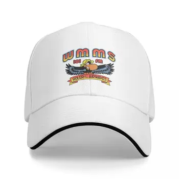Бейзболна шапка за мъже и жени възстановяване на предишното положение WMMS 101 FM-радио, луксозна шапка Ao Den, капачката на шофьор на камион, дамска шапка