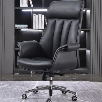 Вдигнете офис стол за спални, компютърно удобен стол, работни офис столове, Boss Arm Silla Escritorio, мебели за интериора на QF50BG