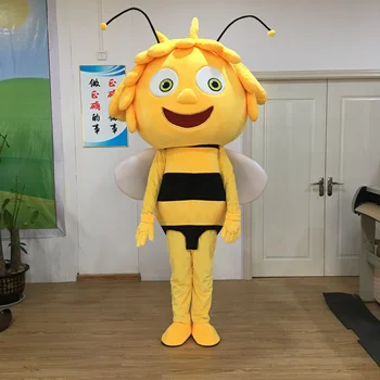 герой на Маите талисман костюм пчелите гореща разпродажба на всички видове костюми пчелите Костюм за Коледно парти костюм талисман за възрастни необичайни подаръци