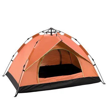 Градинска водоустойчив туристическа палатка високо качество, ново записване, туристическа палатка за 3-4 човека