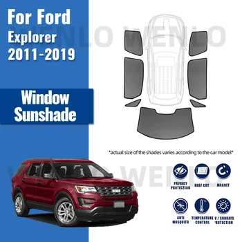 За Ford Explorer U502 2011-2019 Магнитен авто козирка, шторка на предното стъкло, защита от ултравиолетови лъчи, козирка