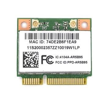 за Ideapad Z370 Y460 G470 Z470 Z560 Hackintosh Вградена Безжична карта AR5B95 Half Mini PCI-E WiFi Безжична карта