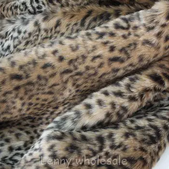 Кожа плат с леопардовым принтом с дълъг дрямка, възглавница от изкуствена кожа парцела тъкан 150*50 см/бр безплатна доставка
