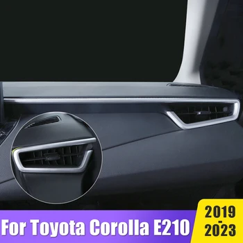 Кола На Централното Управление На Климатик Отдушник Изходна Капак Завърши Аксесоари За Toyota Corolla E210 2019 2020 2021 2022 2023 Хибрид
