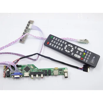 Комплект за M140NWR2 Р. 1/R. 2/R. 0 USB TV AV Аудио Панел led HDMI-съвместим 1366x768 Такса контролер за дистанционно управление 40pin VGA Дисплей LCD