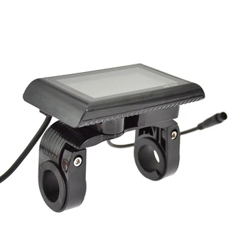 Контрол на скоростта LCD дисплей S900 Дисплей Електрически велосипед светлина Включете Метър Подмяна на част от Цвета на Лентата за управление на Скорост с кола