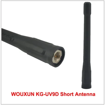 Къса Антена Wouxun KG-UV9D SMA-Включете 144/430 Mhz Двухдиапазонная антена само за WOUXUN KG-UV9D KG-UV9DPlus