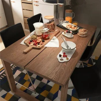 Луксозна дървена маса за маникюр, сладка игри, маси за хранене, богат на функции кафе маси, кухненски мебели DX50CZ
