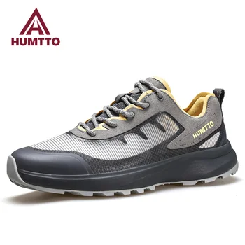 Маратонки HUMTTO, ежедневни обувки за бягане за мъже, дишащи луксозни дизайнерски мъжки спортни маратонки за бягане, летни маратонки за ходене, мъжки