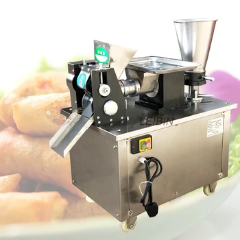Машина за приготвяне на равиоли Автоматична машина за приготвяне на равиоли от неръждаема стомана за приготвяне на пържени кнедли Samosa Spring Roll