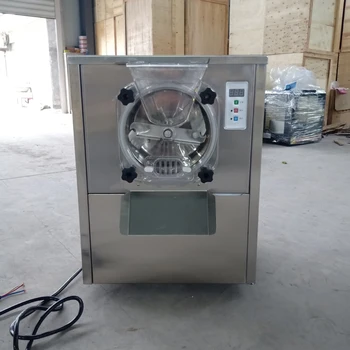 Машина за приготвяне на твърд сладолед 16-24 л / ч, търговски, с един вкус, маса, фризер за сорбета, обзавеждане за сладолед, вендинг машина