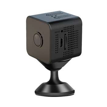 Мини WIFI IP камера 1080P, безжична домашна видеокамера за сигурност, широкоъгълен обектив, инфрачервена нощен мрежа