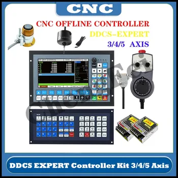 Най-новият самостоятелен контролер DDCS EXPERT/M350 с 3/4/5 оси CNC, Z-axis 3D probe поддържа стъпков режим със затворен контур /ATC, която замества DDCSV 3.1