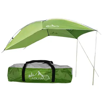 Наклон на покрива, водоустойчив туристическа палатка, удължител на задната седалка на колата, козирка, палатка за къмпинг, палатка за suv, плажен чадър