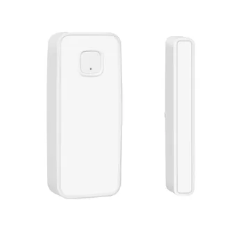 Напомняне за наблюдение и контрол на Магнитен датчик за врата интелигентен сензор за Автоматична аларма за Работа с Алекса Google Home 2 в 1 за помещения