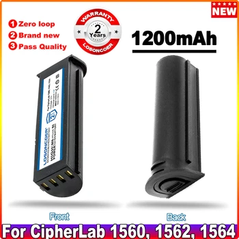 НОВА батерия BA-001800 капацитет 1200 mah батерия CipherLab 1560, 1562, 1564