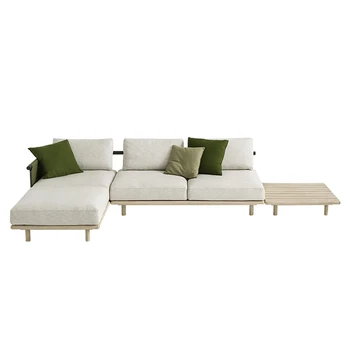 Обичай скандинавски уличен разтегателен творчески ротанговый диван дизайнерски модел хол веревочная хотелската градински мебели