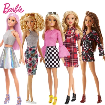 Оригиналните кукли Барби в продуктовата гама на марката, модна кукла за момичета, подарък принцеса рожден ден, детски играчки за момичета Bonecas