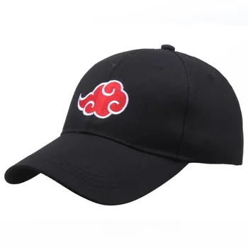 Регулируема бейзболна шапка от картун аниме, емблемата на организацията Учиха, бродерия, аксесоари за cosplay, остроконечная шапка, подарък