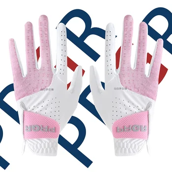 Ръкавици за голф дамски спортни ръкавици от естествена кожа 1334542