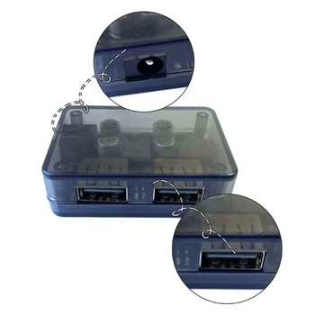Стъпка надолу модул за зареждане на мобилен телефон с две USB-модули Поддържа QC2.0 QC3.0 DCDC 6-32 В 24 W