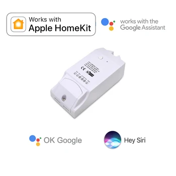 Шторка с Рольставнями За Apple HomeKit Smart Home WiFi Switch 2 Реле Siri Google Assistant Дистанционно Управление за Автоматизация на дома